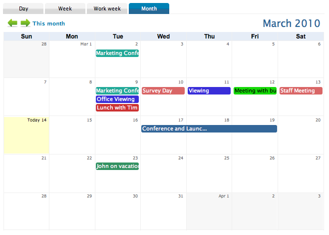 Calendar