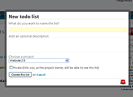 New Todo List