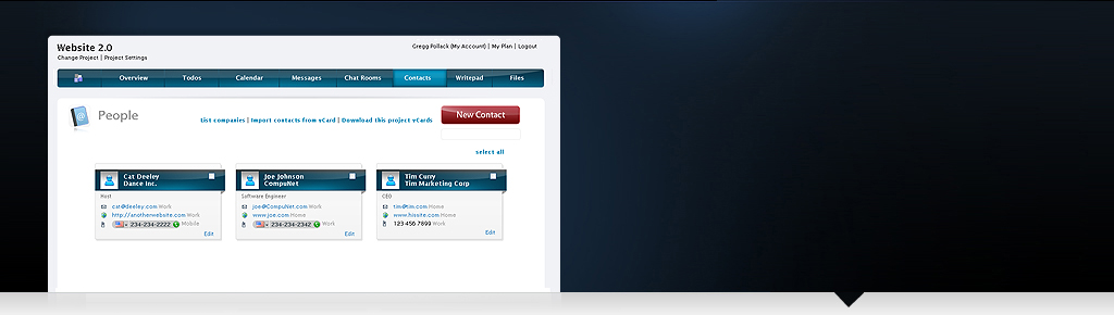 Clutterpad Contacts